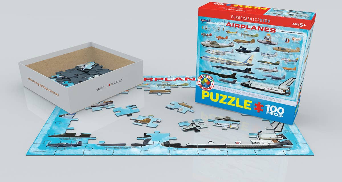 Eurographics Airplanes 100-Piece Puzzle - Ages 5+-3