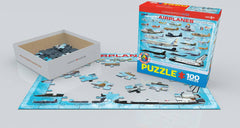 Eurographics Airplanes 100-Piece Puzzle - Ages 5+-3
