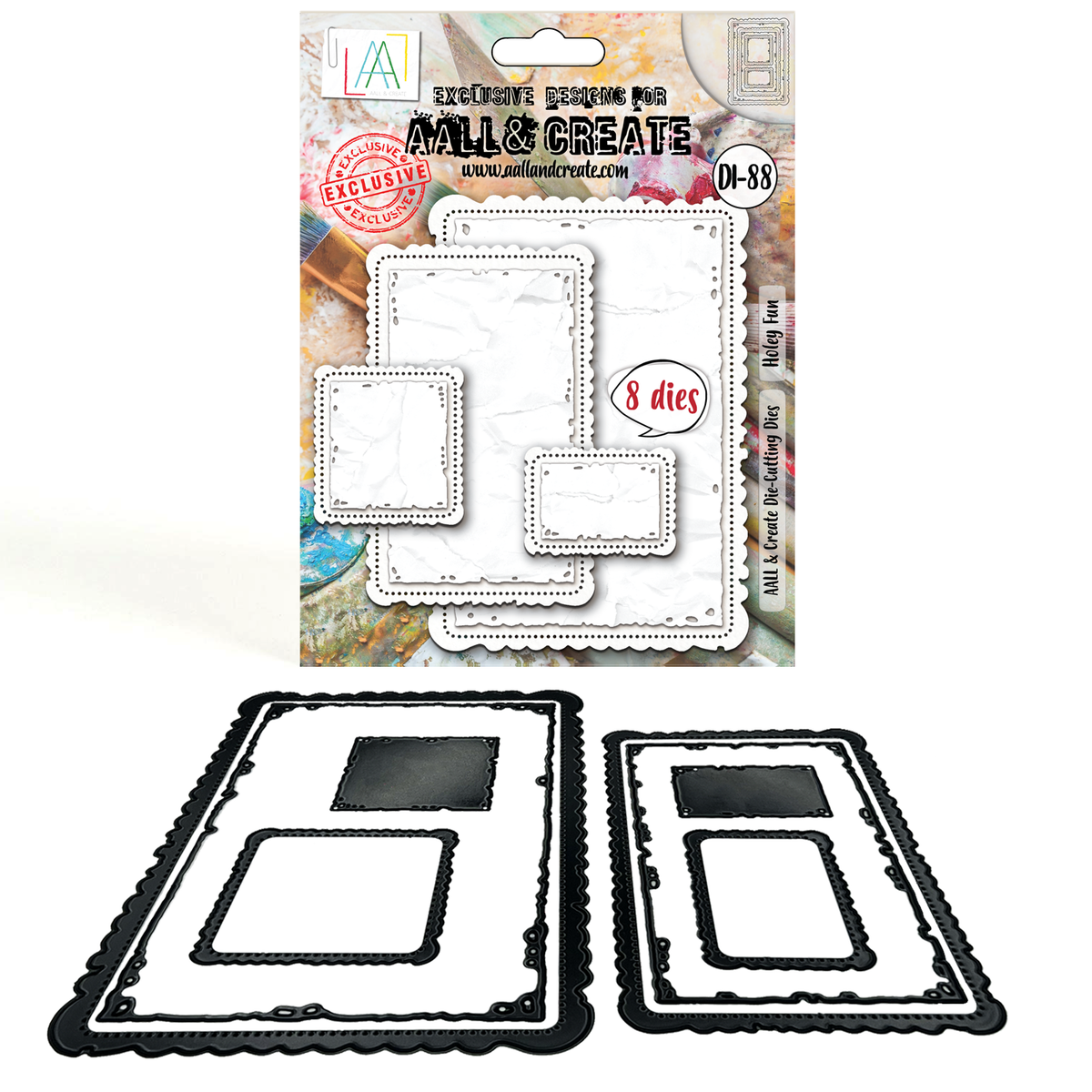 AALL and Create - Die-Cutting Die Set - Holey Fun-1
