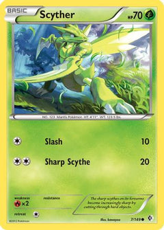 Scyther/149 - Boundaries Crossed Reverse Holofoil-1