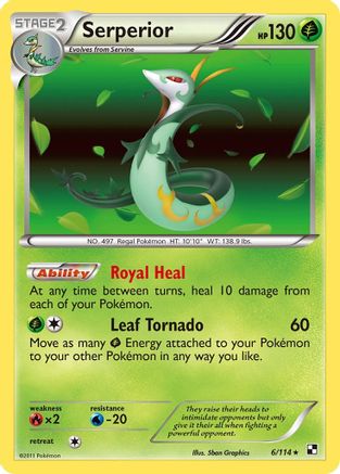 Serperior (6) 6/114 - Black and White-1
