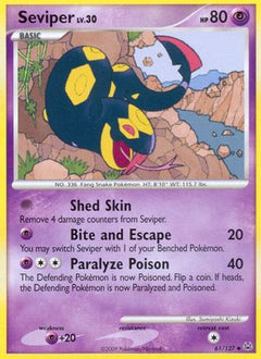 Seviper/127 - Platinum Reverse Holofoil-1