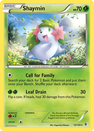 Shaymin/149 - Boundaries Crossed Reverse Holofoil