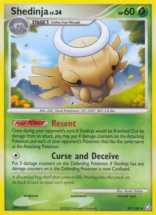 Shedinja/146 - Legends Awakened Reverse Holofoil-1