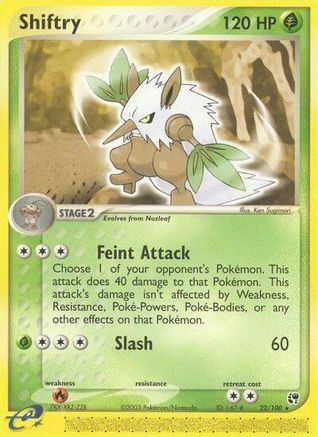 Shiftry - 22/100/100 - Sandstorm-1