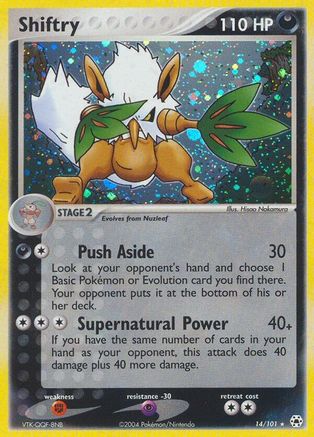 Shiftry/101 - Hidden Legends Holofoil-1