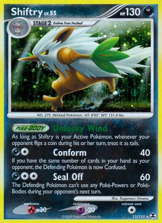 Shiftry/111 - Rising Rivals Reverse Holofoil-1