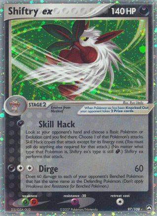 Shiftry ex/108 - Power Keepers Holofoil-1