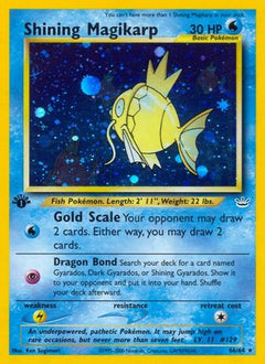 Shining Magikarp/64 - Neo Revelation 1st Edition Holofoil-1