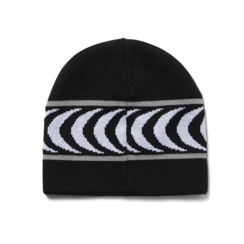 HUF x Spitfire Skull Beanie - Black-2
