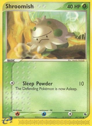 Shroomish 69/109 - Ruby and Sapphire Reverse Holofoil-1