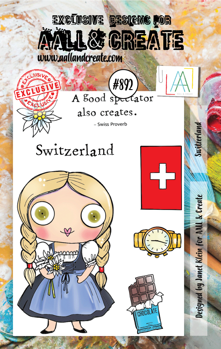 AALL and Create Stamp Set -892 - Switzerland-1