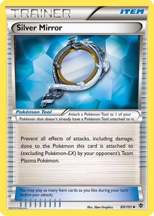 Silver Mirror/101 - Plasma Blast Reverse Holofoil