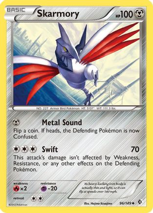 Skarmory (96) 96/149 - Boundaries Crossed-1