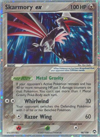 Skarmory ex/108 - Power Keepers Holofoil-1