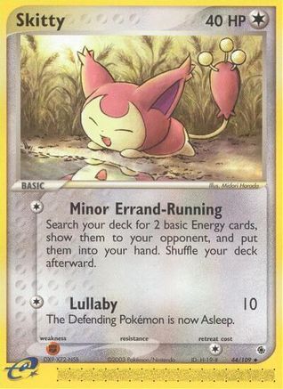 Skitty - 44/109/109 - Ruby and Sapphire Reverse Holofoil-1
