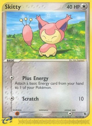 Skitty - 70/109 70/109 - Ruby and Sapphire-1