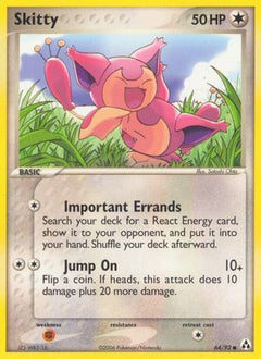 Skitty 64/92 - Legend Maker Reverse Holofoil-1