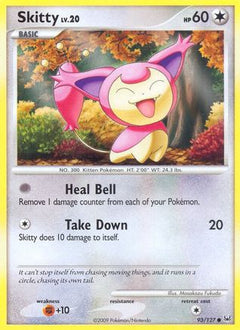 Skitty 93/127 - Platinum Reverse Holofoil-1