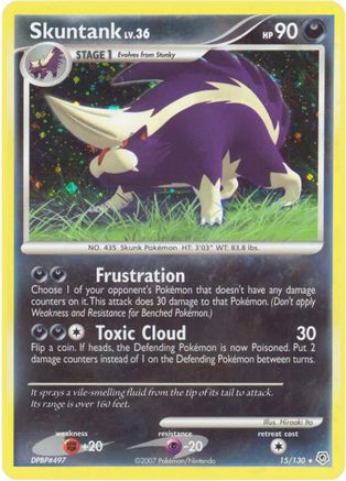 Skuntank/130 - Diamond and Pearl Reverse Holofoil-1