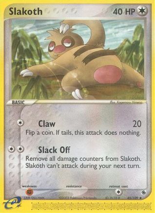 Slakoth/109 - Ruby and Sapphire-1