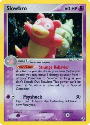 Slowbro/112 - FireRed & LeafGreen Holofoil-1