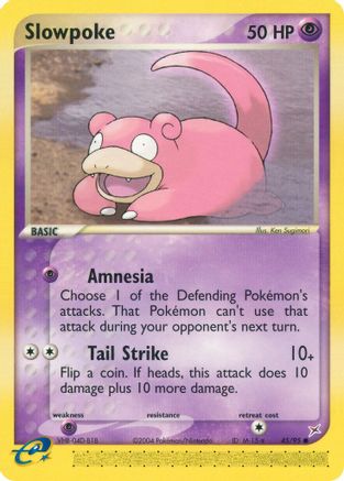 Slowpoke 45/95 - Team Magma vs Team Aqua Reverse Holofoil-1