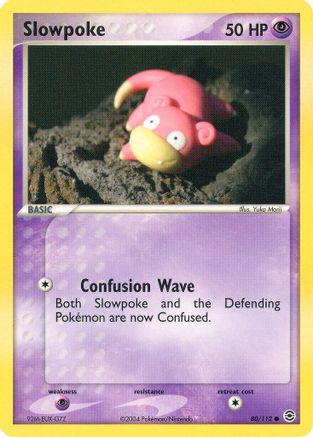 Slowpoke 80/112 - FireRed & LeafGreen Reverse Holofoil-1