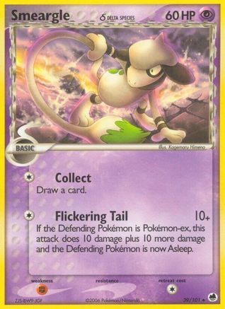Smeargle (Delta Species)/101 - Dragon Frontiers-1