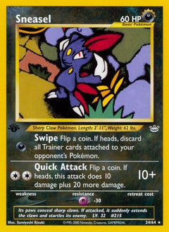 Sneasel 24/64 - Neo Revelation-1