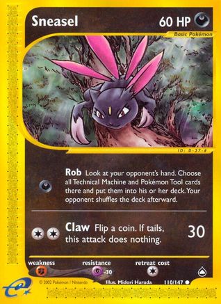 Sneasel 110/147 - Aquapolis-1
