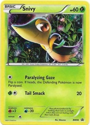 Snivy - BW06/101 - Black and White Promos Holofoil-1
