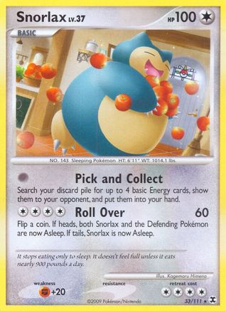 Snorlax (33)/111 - Rising Rivals-1