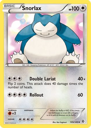 Snorlax 109/149 - Boundaries Crossed-1