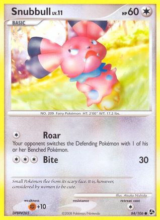 Snubbull/106 - Great Encounters Reverse Holofoil-1