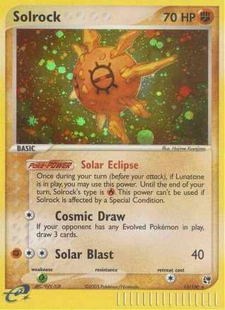 Solrock/100 - Sandstorm Reverse Holofoil-1