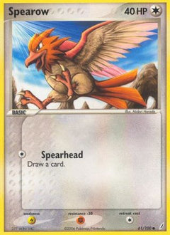 Spearow 61/100 - Crystal Guardians Reverse Holofoil-1