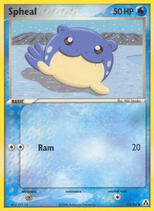 Spheal 65/92 - Legend Maker Reverse Holofoil-1