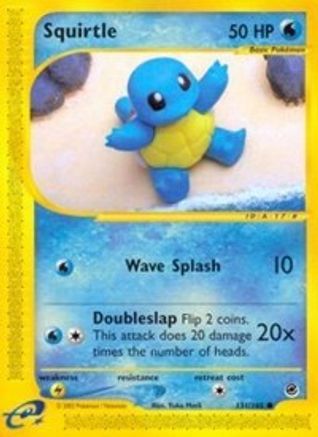 Squirtle (131)/165 - Expedition Reverse Holofoil-1