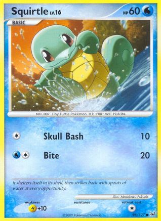 Squirtle 96/127 - Platinum Reverse Holofoil-1
