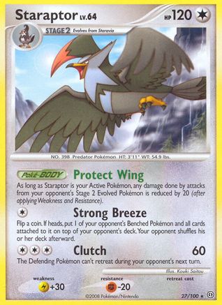 Staraptor/100 - Stormfront Reverse Holofoil-1