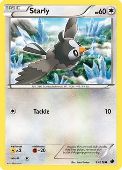 Starly/116 - Plasma Freeze Reverse Holofoil-1