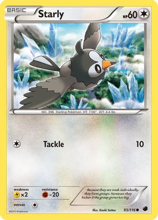 Starly/116 - Plasma Freeze Reverse Holofoil