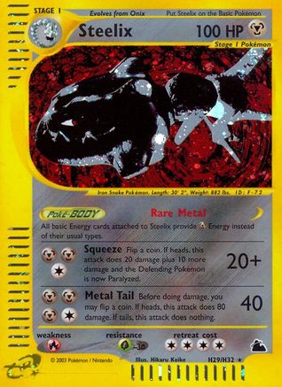 Steelix (H29)/144 - Skyridge Holofoil-1