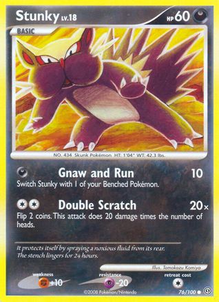 Stunky 76/100 - Stormfront Reverse Holofoil-1