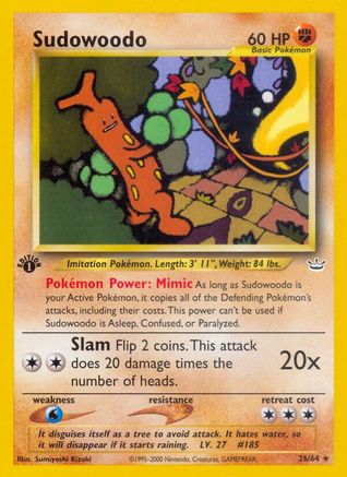 Sudowoodo 26/64 - Neo Revelation Unlimited-1