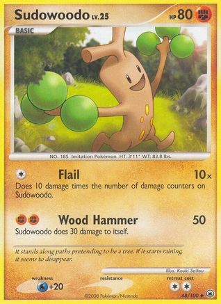 Sudowoodo/100 - Majestic Dawn-1