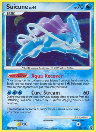 Suicune/132 - Secret Wonders Reverse Holofoil-1