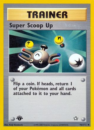 Super Scoop Up 98/111 - Neo Genesis 1st Edition-1