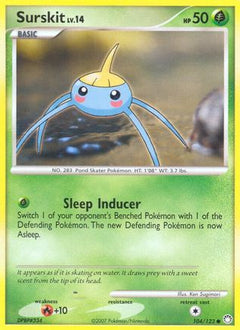 Surskit 104/123 - Mysterious Treasures Reverse Holofoil-1
